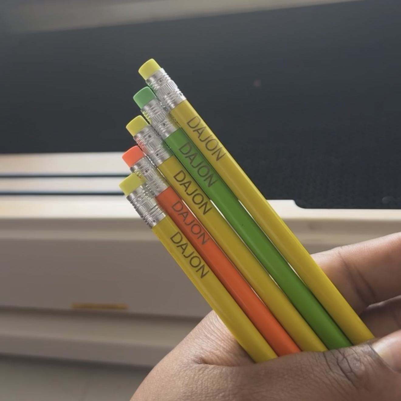 "12pk Engraved Pencils"