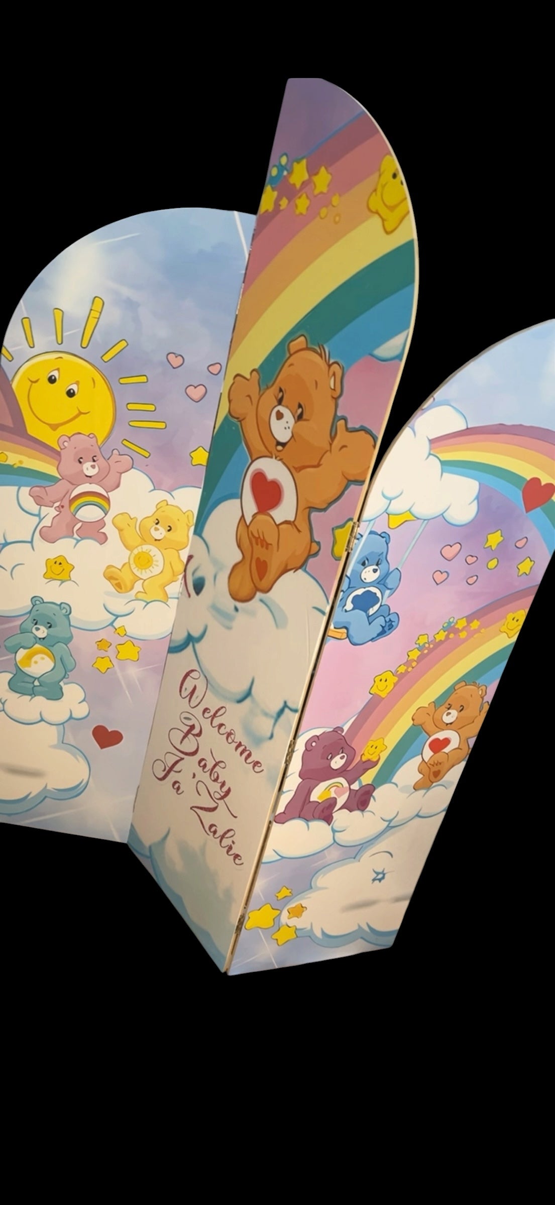 Tri-Fold Photo Display
