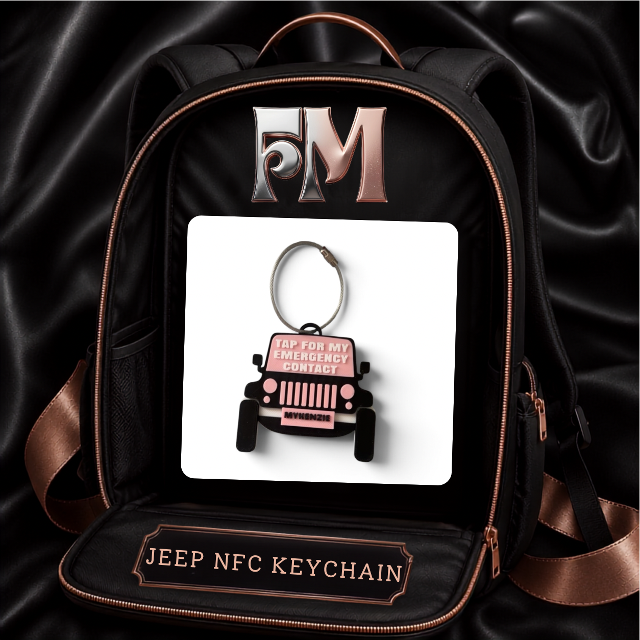Jeep NFC Keychain