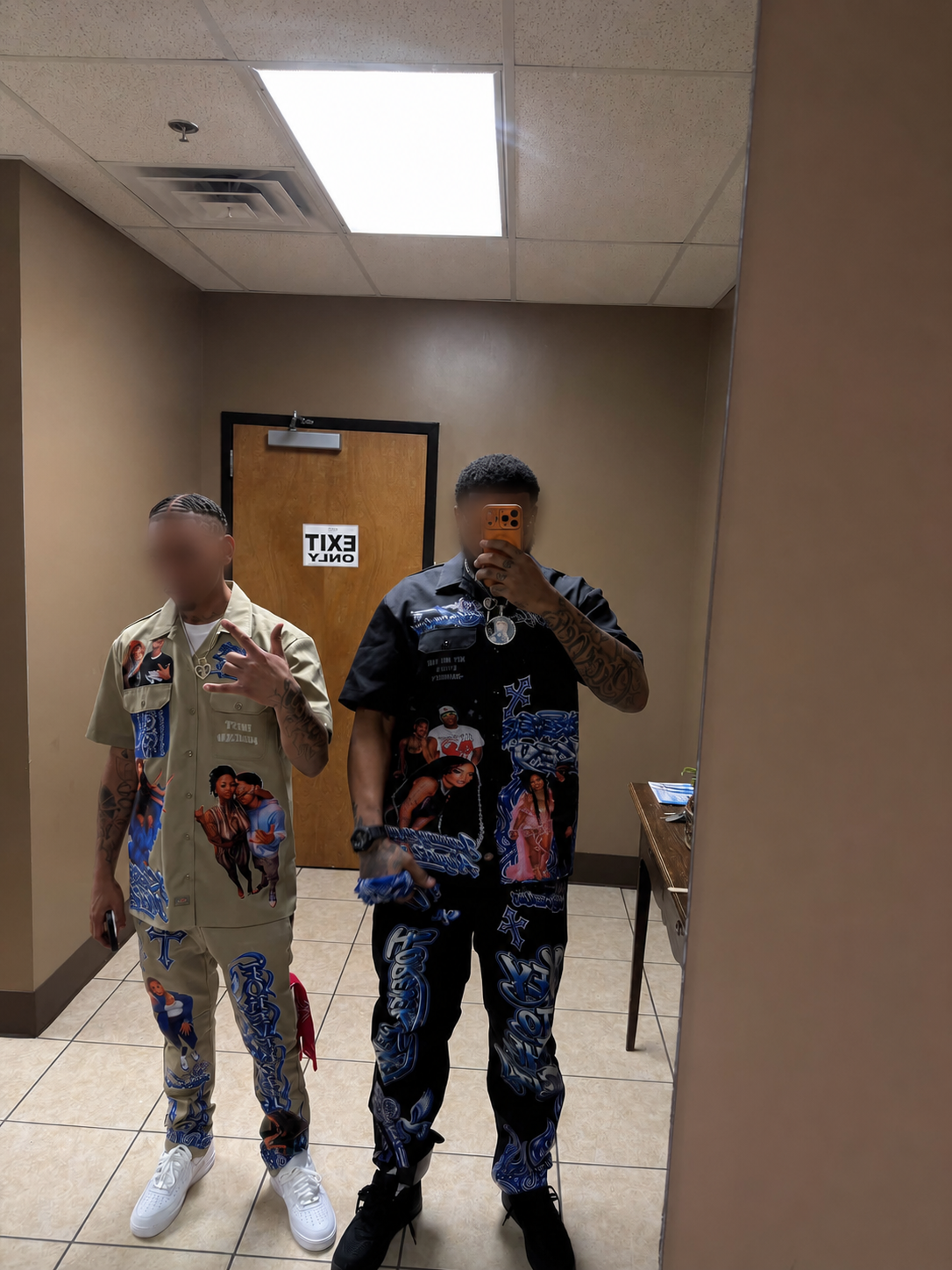 Custom Memorial Dickie Suit