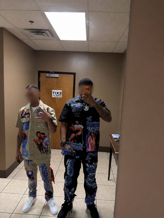Custom Memorial Dickie Suit