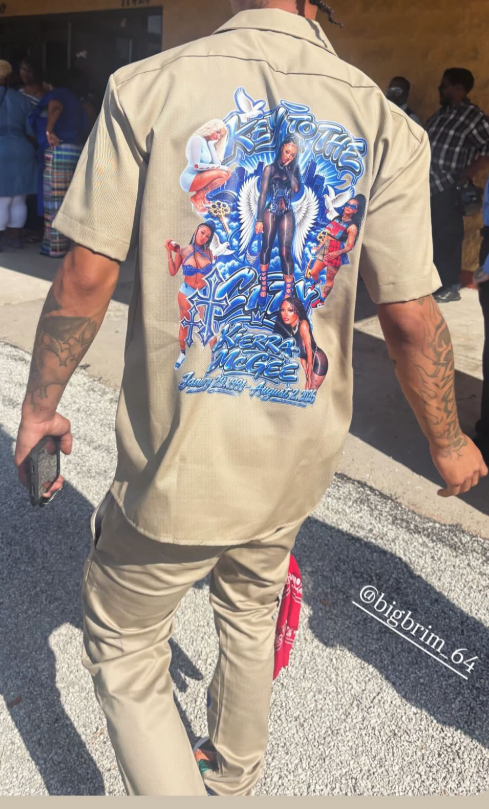 Custom Memorial Dickie Suit